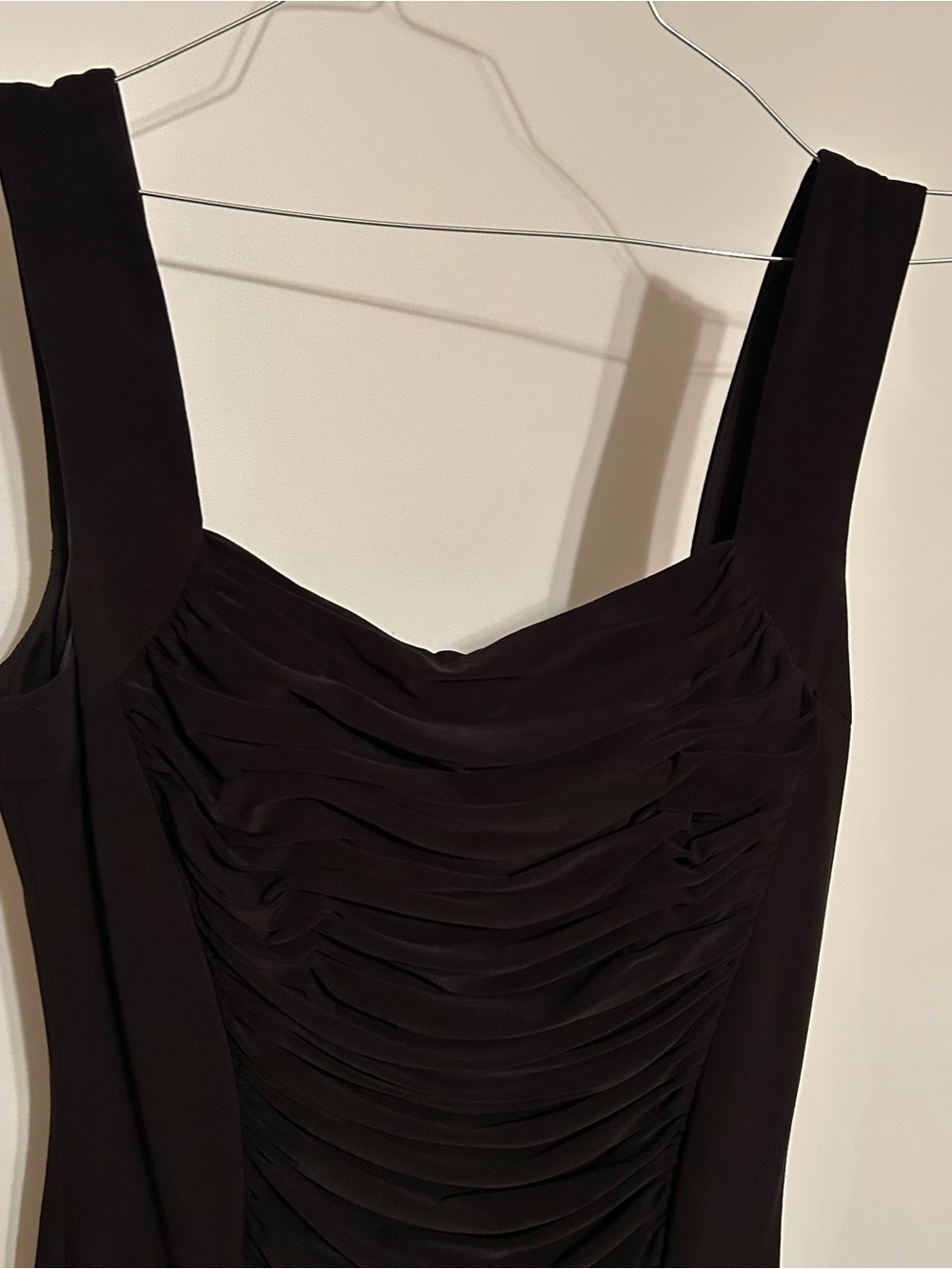 Cache Black Ruched Tank Mini Dress - Picture 4 of 12